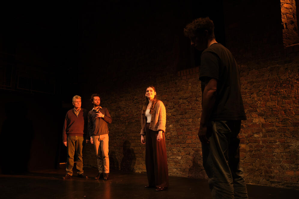 'Cock' at Smock Alley, image by Owen Clarke.