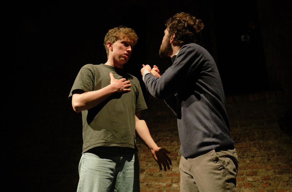 'Cock' at Smock Alley, image by Owen Clarke.
